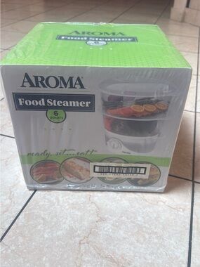 Roma 6-Quart Food Steamer in Green